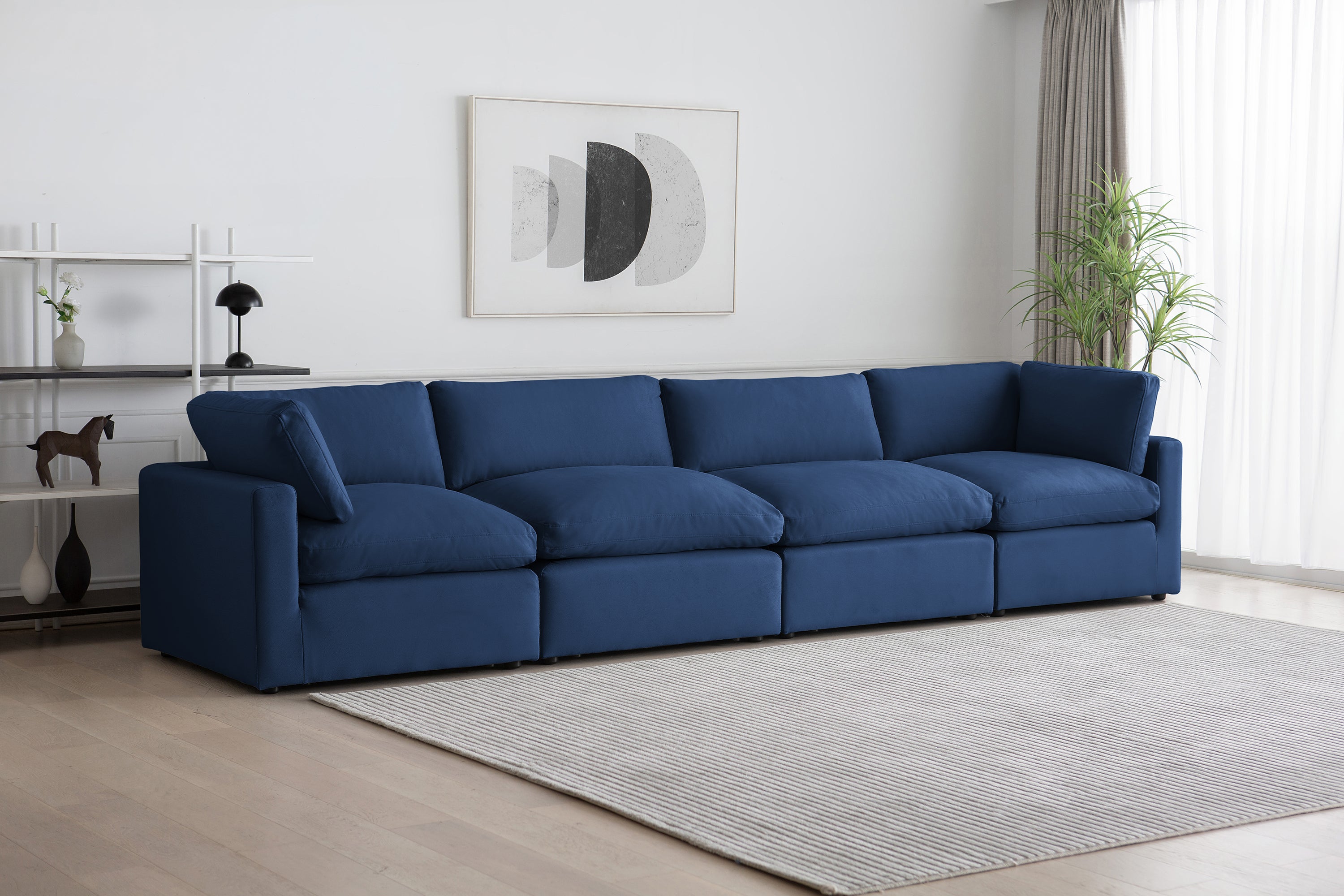 Synthetic deals microfiber sectional