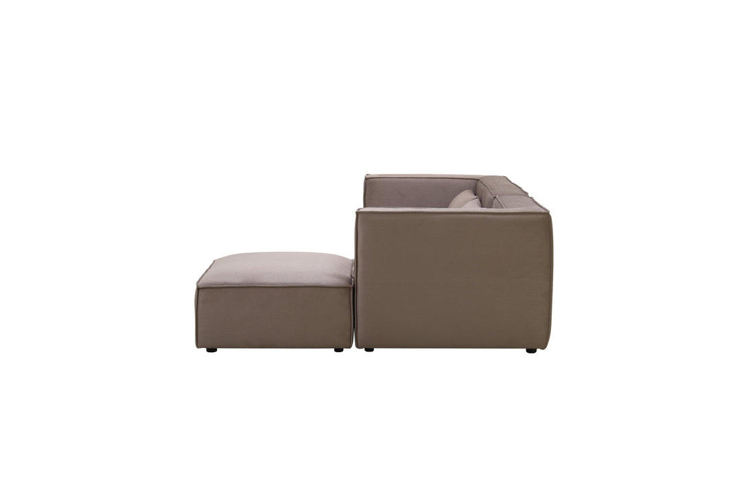 Rauma 3 Seater + Ottoman - Auberge Designs